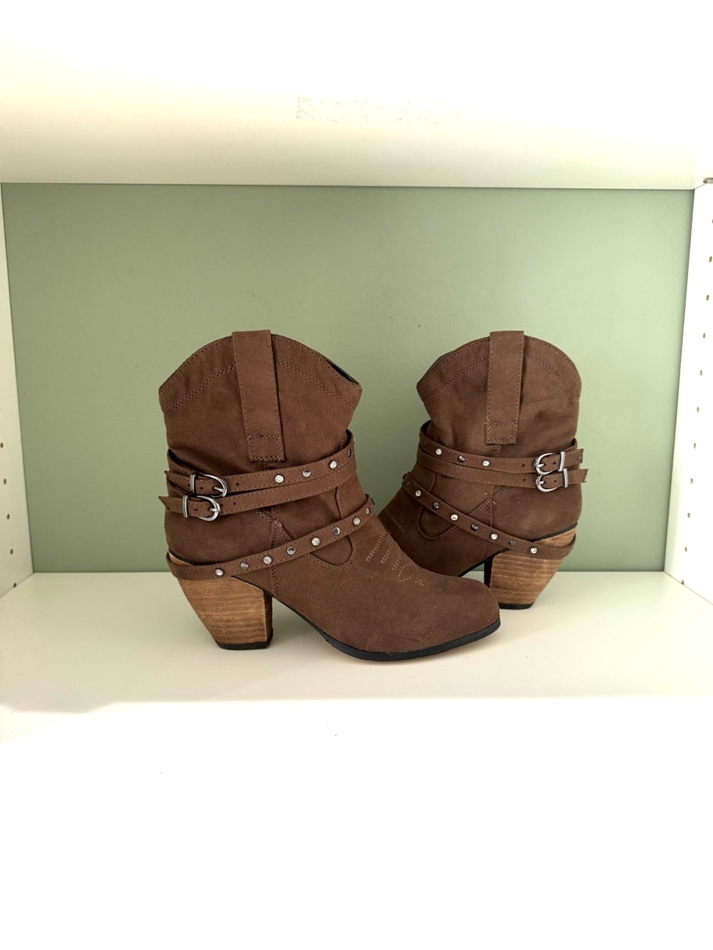 Dolce Brown Women's Ankle Boots